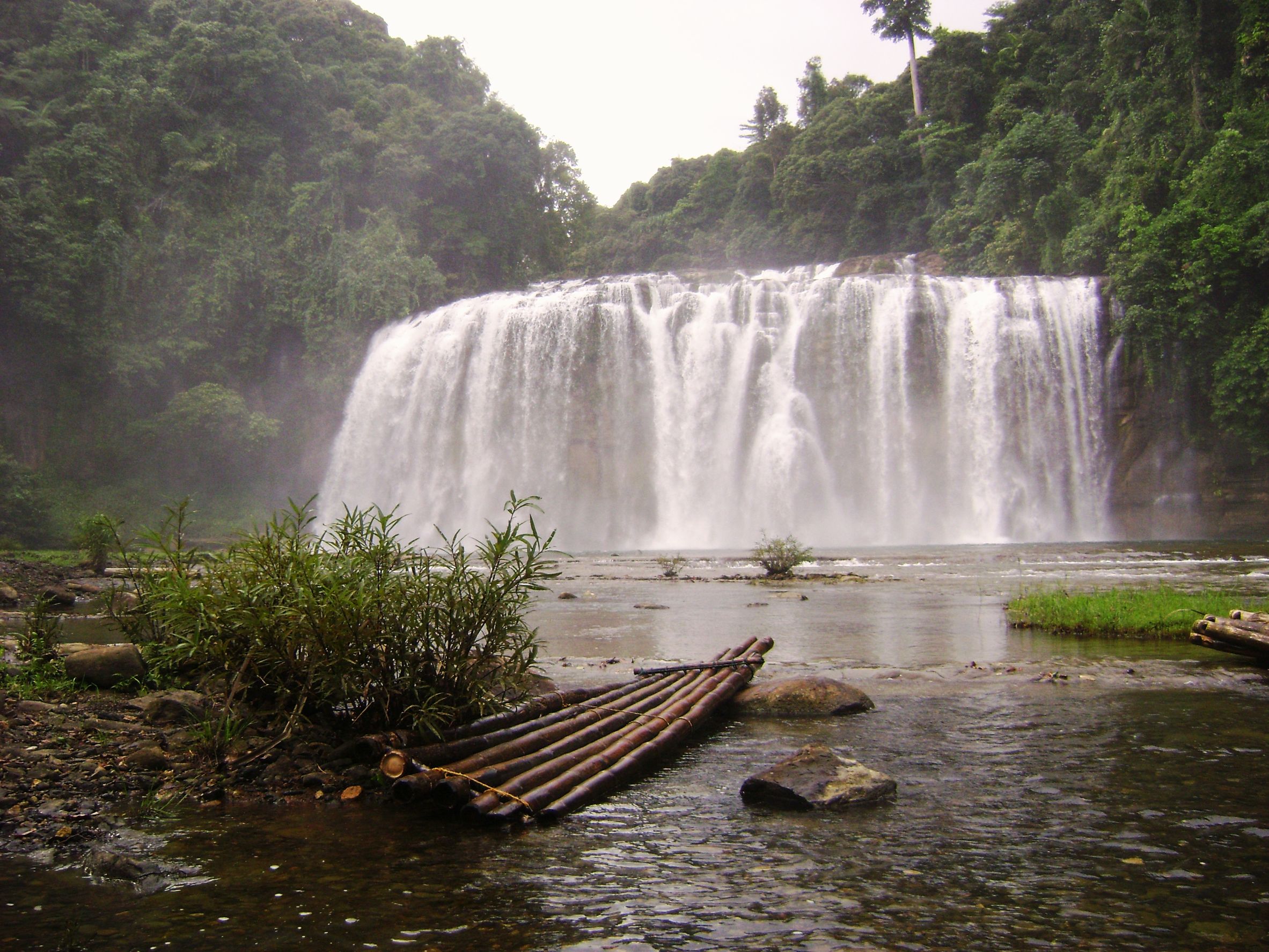 Tinu-yan Falls in Surigao del Sur, Philippines