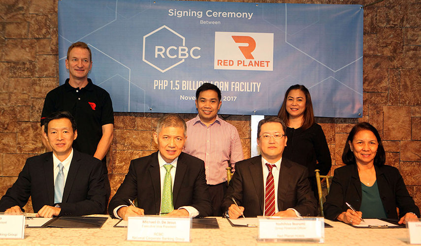 Red Planet Hotel Contract Signing
