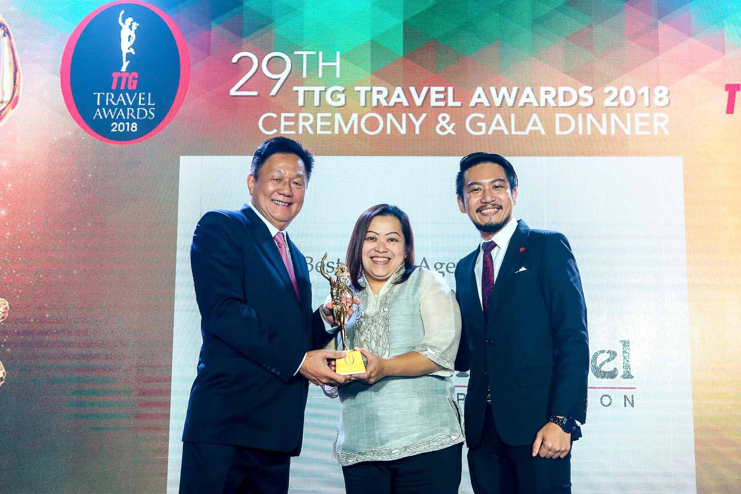 Rajah Travel wins back TTG’s Best Travel Agency Award at IT&CMA 2018 ...